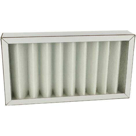 vhbw Luftfilter G4 kompatibel mit Pluggit Avent P190 Lüfter, Badlüfter, Ventilator, Lüftungsgerät - Weiß