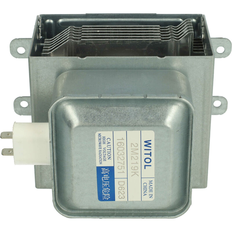 Magnétron compatible avec Panasonic micro-ondes - Pièce de rechange - Remplacement pour 2M219K - Vhbw
