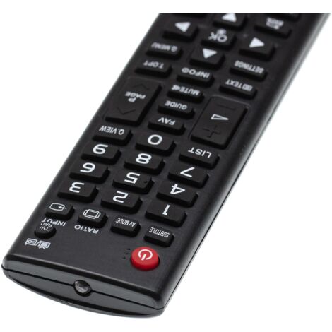 vhbw Mando a distancia reemplaza LG AKB73715603 para televisión, TV - Repuesto