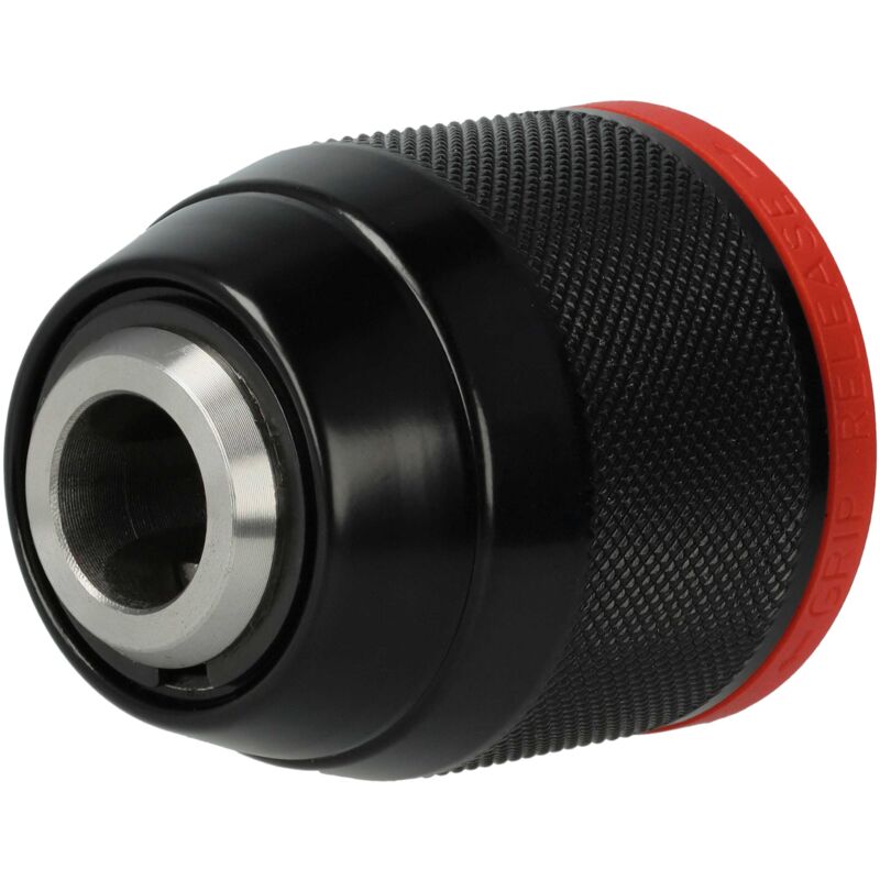 Vhbw - Mandrin à serrage rapide remplacement pour Metabo 4061792233911, 636618000 pour perceuse sans fil noir / rouge