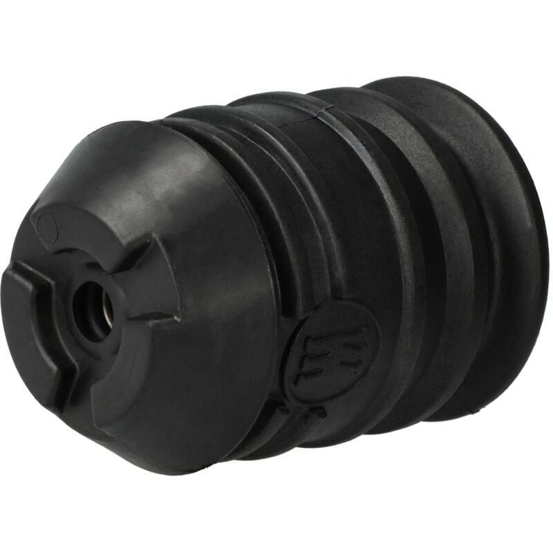Vhbw - Mandrin sds Plus (te-c) compatible avec Hilti te 16-C, 300, 16-M, 16, 106 pour perceuse sans fil - Diamètre intérieur 1 cm noir