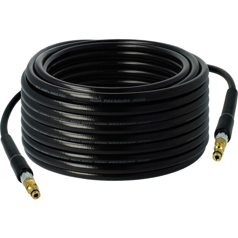 

Manguera de 30m compatible con Kärcher K 4.00 EcoSilent, K 4.00 ECO SILENT *BR (127 V) hidrolimpiadora - Rosca de latón - Vhbw