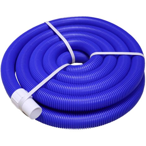 vhbw Manguera para piscina 38 mm conexión 7,6 m para skimmers, aspiradoras y filtros