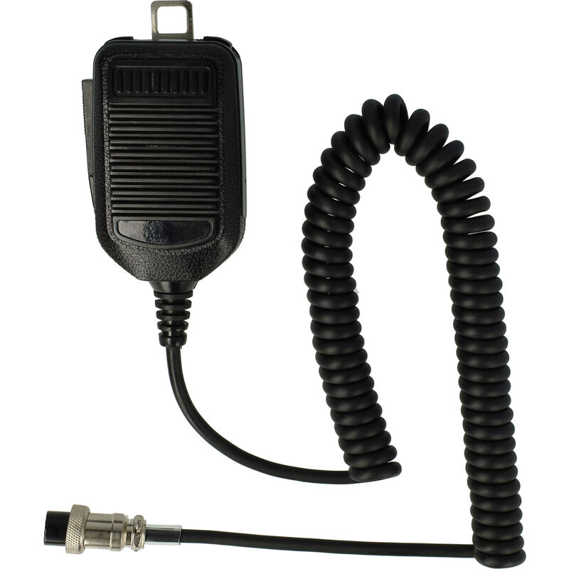 Microphone haut-parleur compatible avec Icom IC-45, IC-451, IC-471, IC-475, IC-48, IC-505, IC-574, IC-575, IC-707, IC-718 radio - Vhbw
