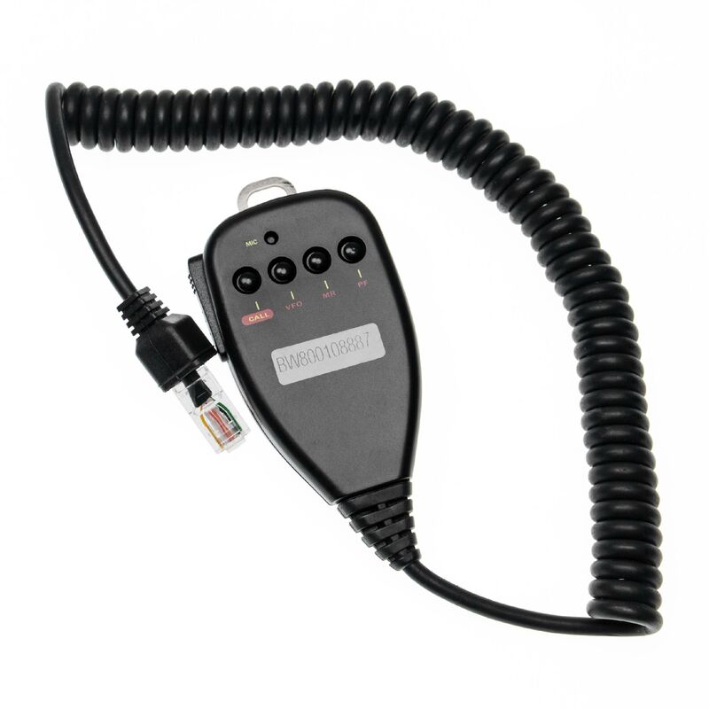 Vhbw - Microphone haut-parleur compatible avec Kenwood TKR-740, TKR-750, TKR-830, TKR-850, TM-261A, TM-271A, TM-471A, TM461A radio