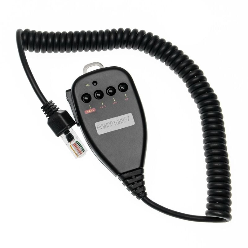 Vhbw - Microphone haut-parleur compatible avec Kenwood TK-8160, TK-8180, TK-8185, TK-860, TK-860G, TK-862, TK-862G, TK-863, TK-863G radio