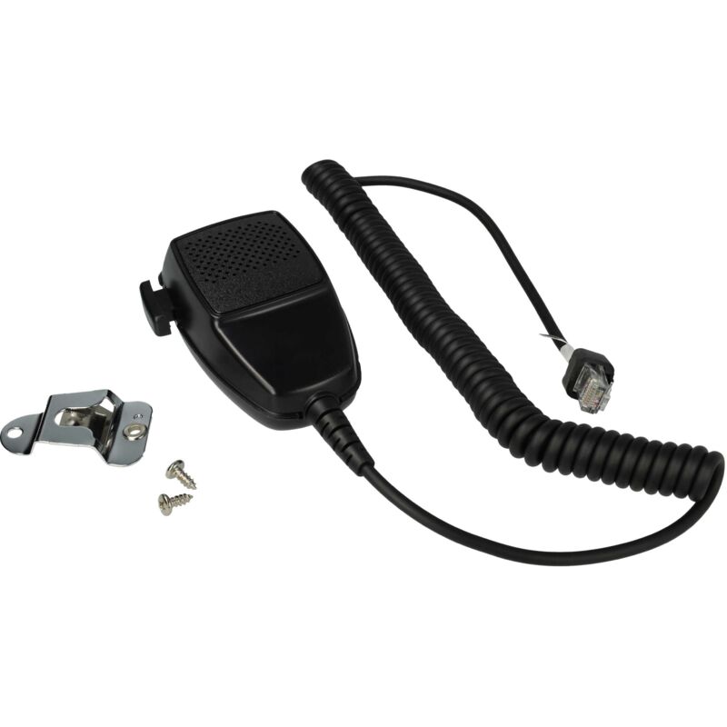 Microphone haut-parleur compatible avec Motorola M200, M300, M400, M860, Série Maratrac, Série Maxtrac, MC2100, MC900, MCS2000 radio - Vhbw