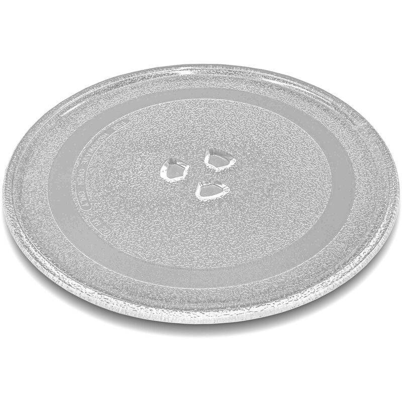 Vhbw - Microwave Plate compatible with Silvercrest smw 800 E1, smw 800 F1 Microwave - Rotary Plate with Y-shaped mount, Glass, 24.5 cm