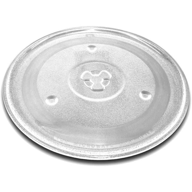 Vhbw - Microwave Plate compatible with Tarrington House mwd 4823GC Microwave - Rotary Plate with Y-shaped mount, Glass, 27 cm