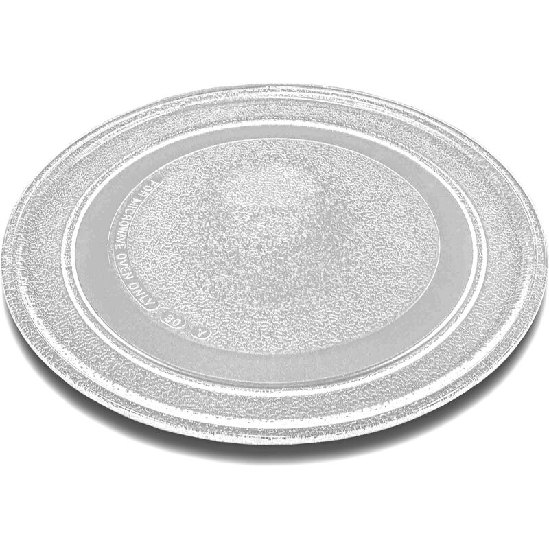 Vhbw - Microwave Plate compatible with Tekvis MS1905C, MS1907C, MS20 Microwave - Rotary Plate, Glass, 24.5 cm