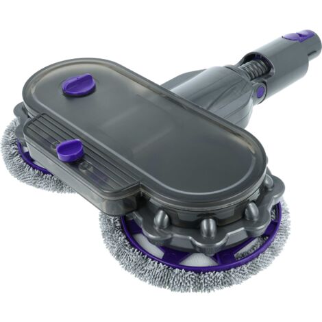 vhbw mocio compatibile con Dyson V7, V15s, V8, V15 Detect Complete aspirapolvere - attacco del mocio elettrico