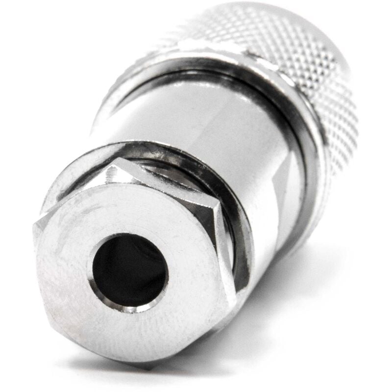 N Plug (Male) compatible with RG-400U (RG400) Coaxial Cable - Coaxial Connector for gps & WiFI Devices, Antennae etc. - Vhbw