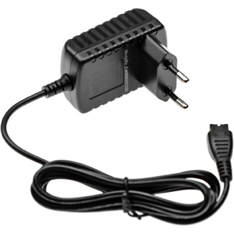 vhbw Netzteil kompatibel mit Panasonic ES-ST21, ES-RT87, ES-RT67, ES-RT53, ES-RT47, ES-RT40 Rasierer, Bartschneider, Haarschneidemaschine - 8,3 cm