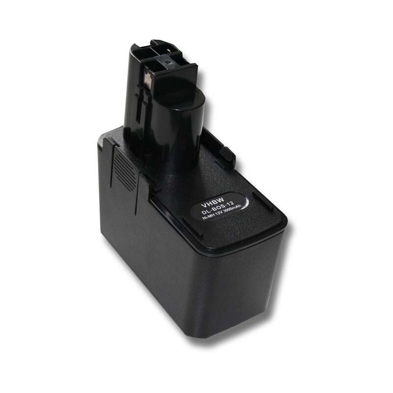 Vhbw - Batterie remplacement pour Bosch 2 607 335 054, 2 607 335 071, 2 607 335 081, 2607335090 pour outil électrique (3000mAh NiMH 12 v)