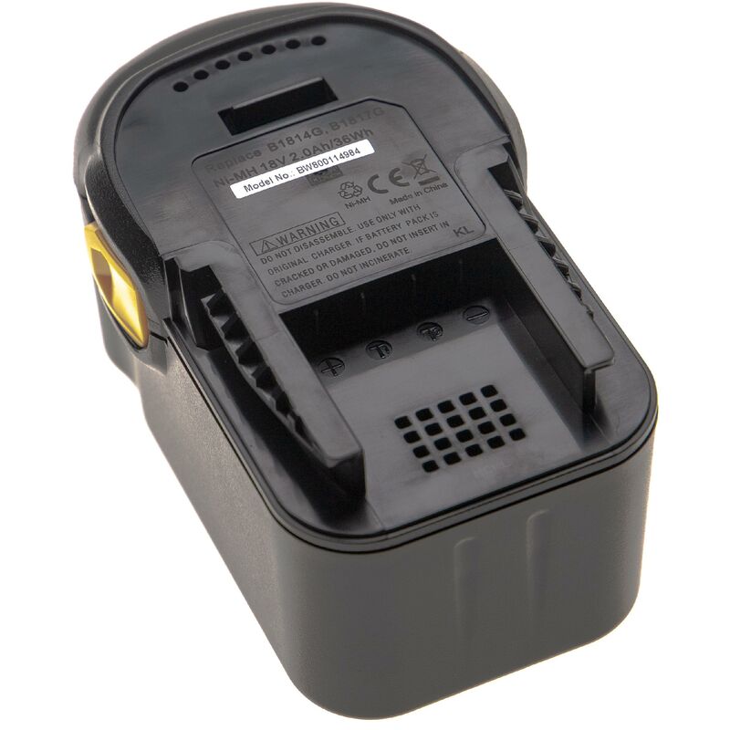 

Batería recargable compatible con AEG BEX18-125 LI-402C, BFL 18, BHO 18, BKS 18, BMS 18C, BS 18C herramientas eléctricas (2000 mAh NiMH 18 V) - Vhbw