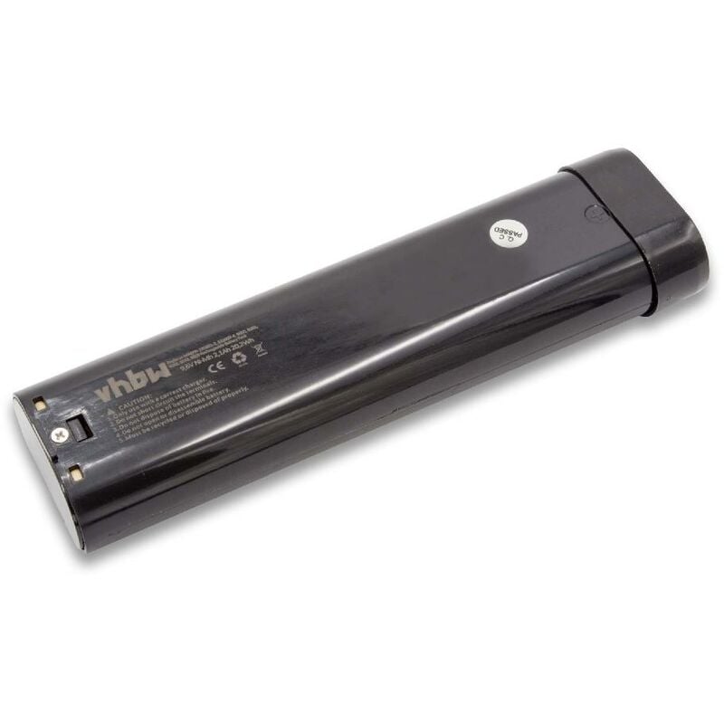 

NiMH Batería 2100mAh (9.6V) para su herramienta electrónica Makita UM1690D, UM1691D por 191681-2, 192533-0 - Vhbw