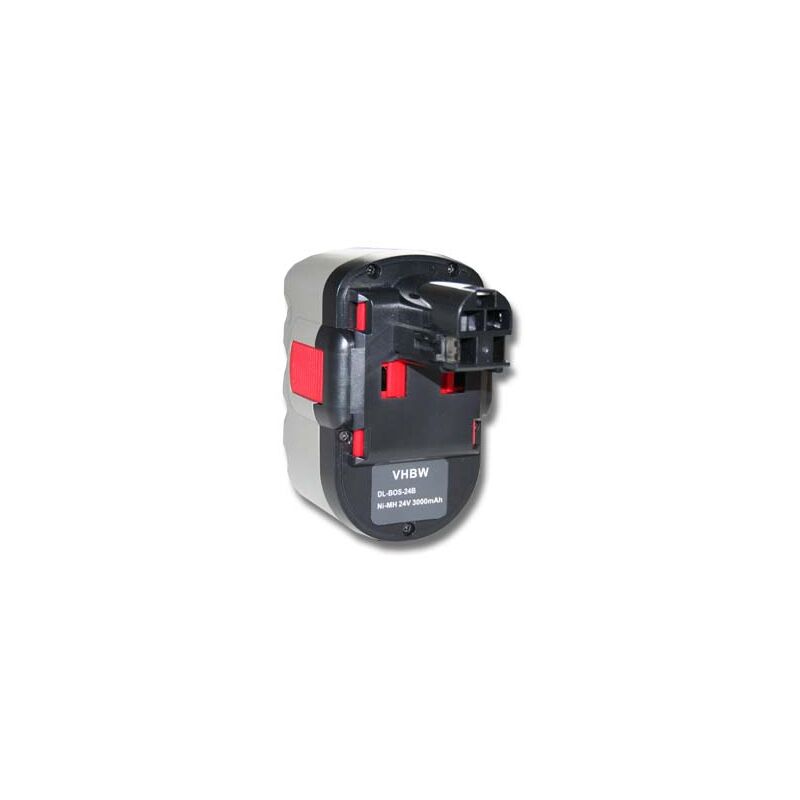 

NiMH batería 3000mAh (24V) para herramienta eléctrica powertools tools como Bosch BAT240, BAT299, BH-2424, BTP1005 - Vhbw