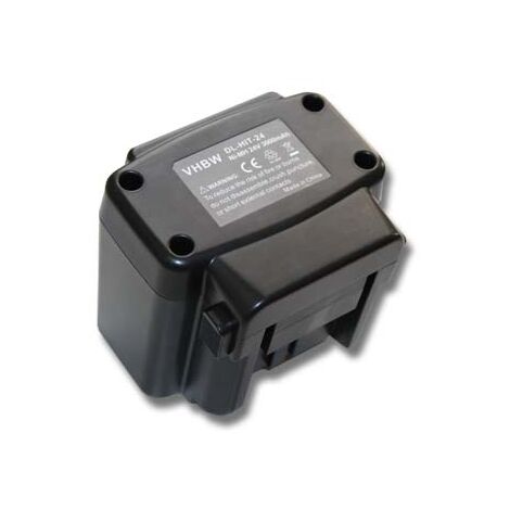 vhbw NiMH batería 3000mAh (24V) para herramienta eléctrica powertools tools Hitachi C 7D, CR 24DV, DH 24DV, DH 24DVA, DV 24DV, DV 24DVA