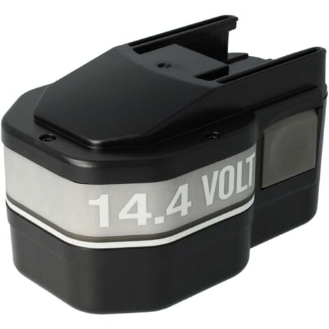 vhbw NiMH Batteria 3300mAh per utensile elettrico Milwaukee PES 14.4 T, PIW 14.4 HEX, PIW 14.4 SD sostituisce 48-11-1000, 0511-21.