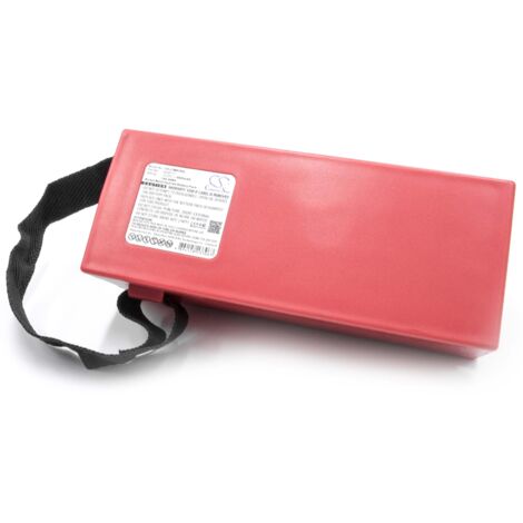 vhbw NiMH batteria 9000mAh compatibile con misuratore dispositivo di misurazione laser Leica GPS Totalstation, Theodolite, TM6100A, Total station, TDRA6000