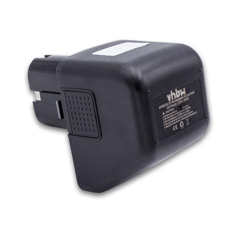 Batterie compatible avec Gesipa Punchbird, Accubird, Powerbird, Firebird outil électrique (1500 mAh, NiMH, 12 v) - Vhbw