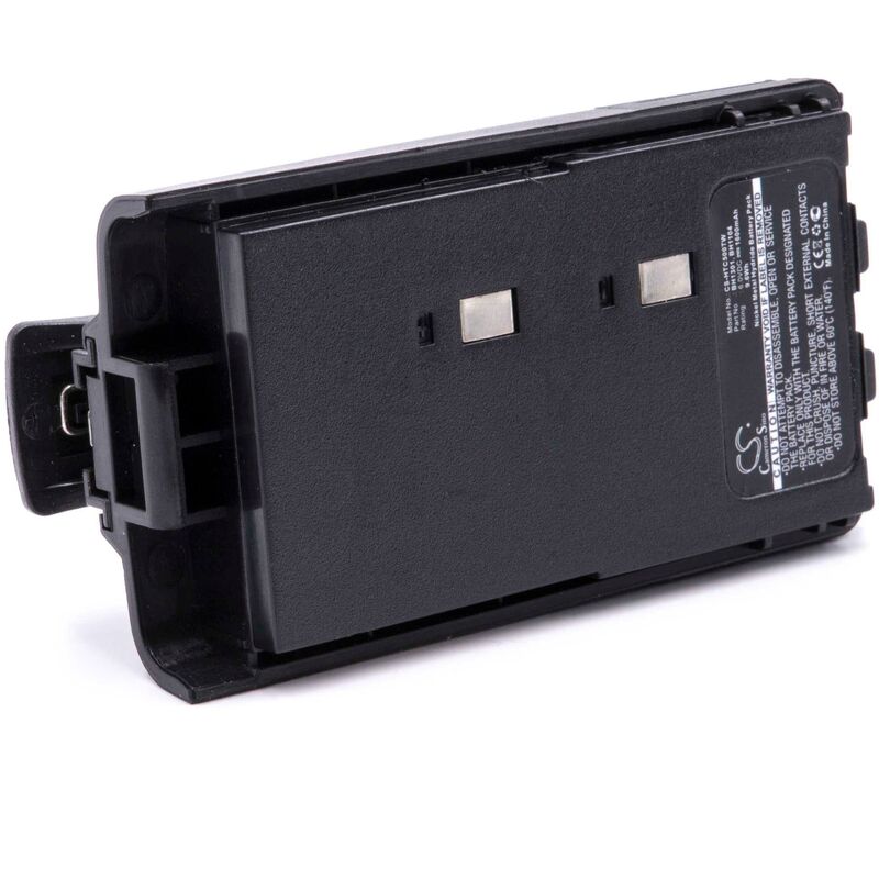 Vhbw - 1x Batterie remplacement pour hyt BH1302, BH1301, BH1104, BH1106 pour radio talkie-walkie (1200mAh, 6V, NiMH) - avec clip de ceinture