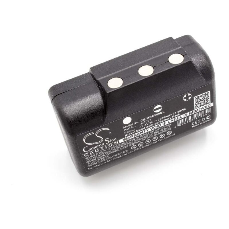 Batterie compatible avec imet I060-AS037, BE5000 opérateur télécommande industrielle (2000mAh, 2,4V, NiMH) - Vhbw