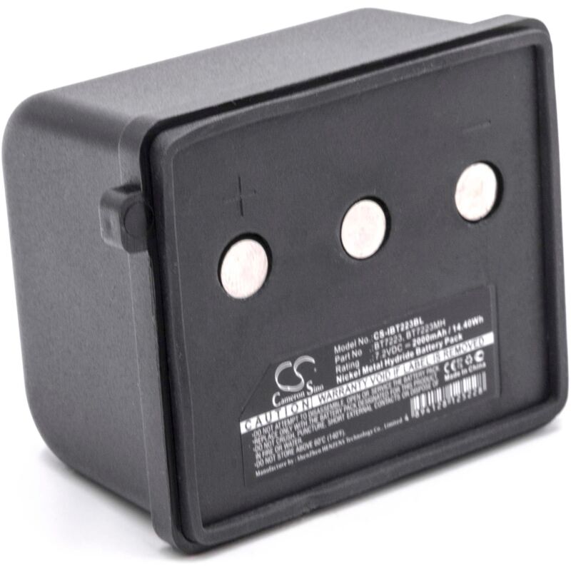 Vhbw - NiMH batterie 2000mAh (7.2V) pour télécommande Remote Control Itowa Beton, Combi, Compact, Setval