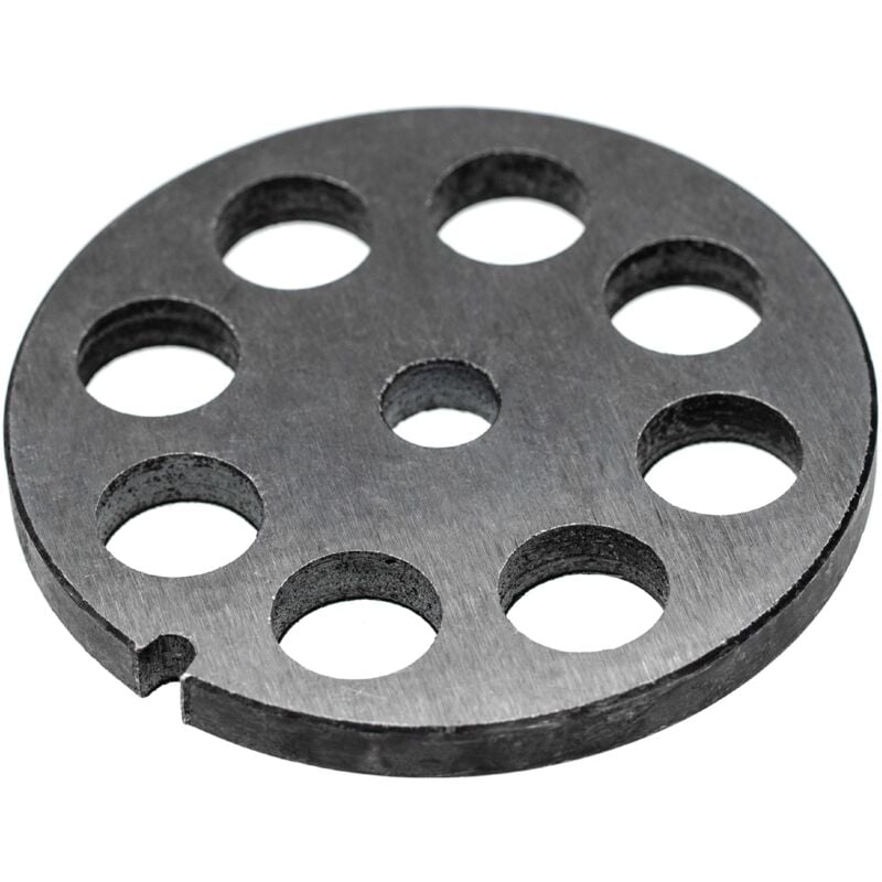 Image of Piastra forata 32, diametro fori 20mm, foro centrale 13,4mm, acciaio per esempio compatibile con ade, Caso, Fama, kbs, Porkert tritacarne - Vhbw