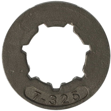 vhbw pignon à bague compatible avec Stihl 034, 029, 028, 026 tronçonneuse - 3,2 cm de diamètre, 1,7 cm de diamètre interne, 19 g, gris