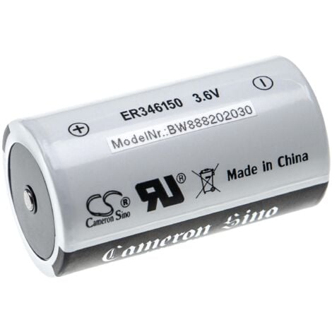 PILE SL-2780/P ER-D lithium avec fil à soudre 3.6V 19000mAh