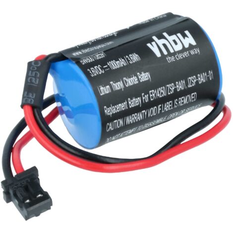 vhbw Pile compatible avec Omron Sigma 2, Sigma 2 absolute encoder système de contrôle (1&8239000mAh, 3,6V, Li-ion)