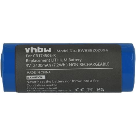 Vhbw 10x piles au lithium (3V) pour interrupteur d'éclairage
