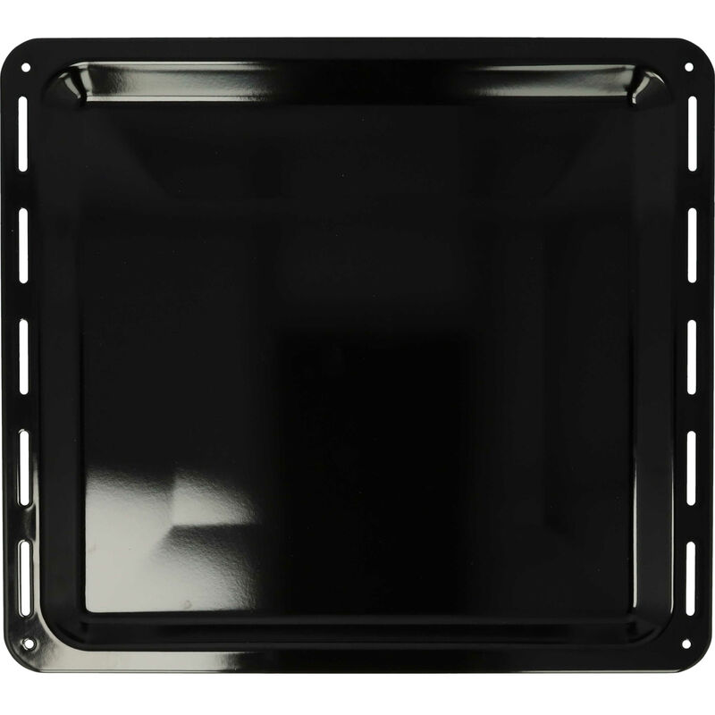 Plaque de cuisson pour fours - 42,2 x 37,6 x 2 cm, émaillée, anti-adhésive, passe au lave-vaisselle compatible avec Zanussi série zcb 770X - Vhbw