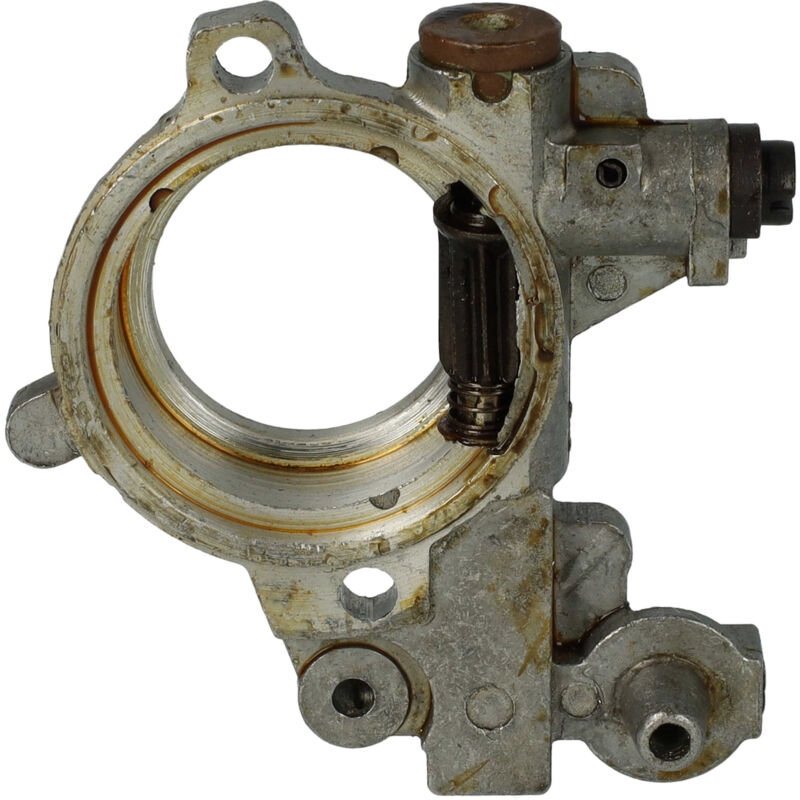 Image of Pompa dell'olio compatibile con Stihl MS361, MS362, MS341 motosega - alluminio, 6,4 x 6,2 x 1,3 cm, regolabile - Vhbw