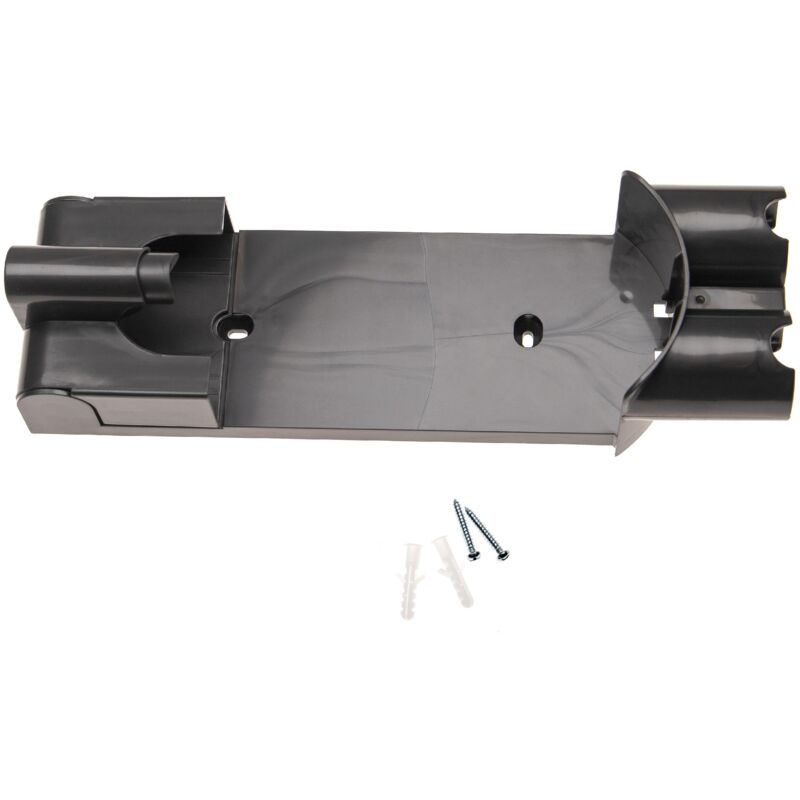 Image of Porta-accessori compatibile con Dyson V8 accessori da aspirapolvere - Supporto da parete, grigio, 32 x 9,5 x 6,8 cm - Vhbw