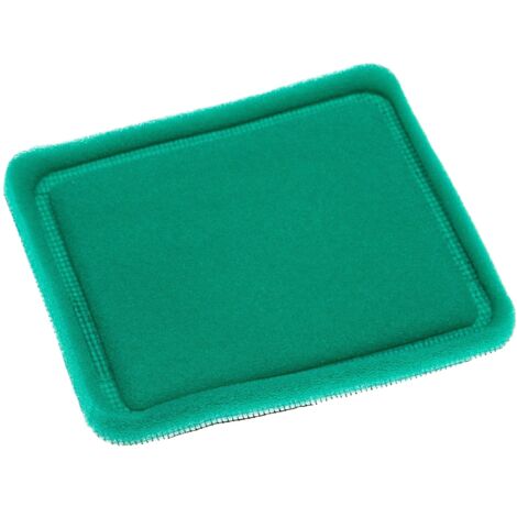vhbw Pré-filtre compatible avec Briggs & Stratton 122K02-0152-E1, 122K02-0158-E1 tondeuse à gazon - filtre à air, 12,5 x 10,5 x 0,95 cm
