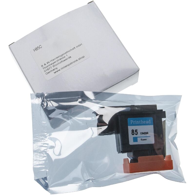 Vhbw - Printhead compatible with hp DesignJet 10PS, 20PS, 50PS, 30, 90, 120, 130 Printer - cyan, Refurbished