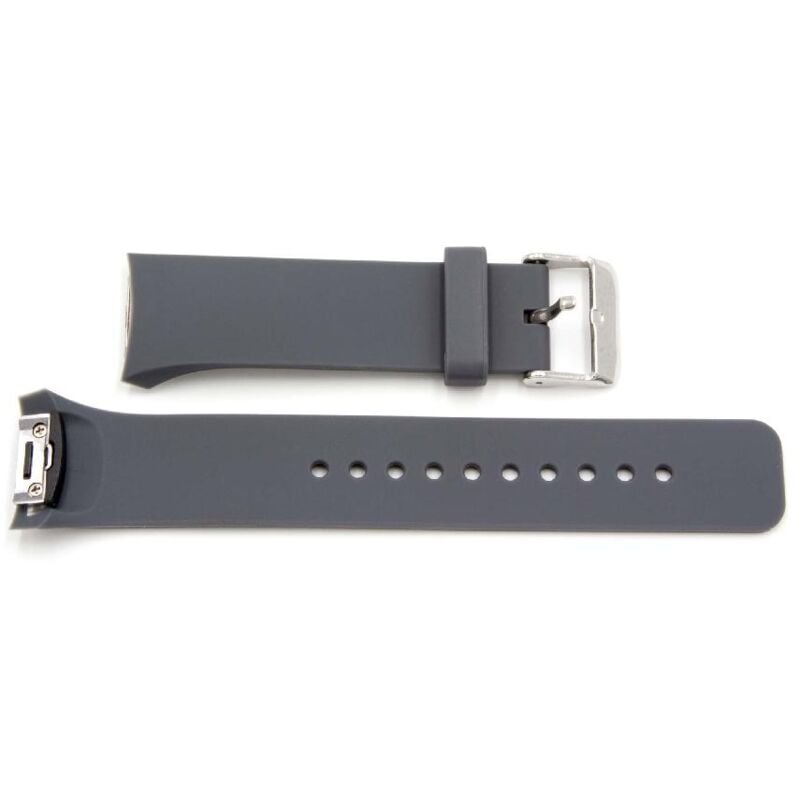 

pulsera L compatible con Samsung Galaxy Gear S2 Smart Watch smart watch - 12.5cm + 8.5cm silicona gris - Vhbw