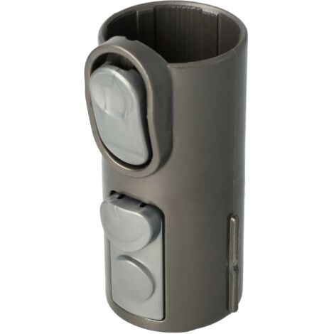 vhbw raccordo per aspirapolvere compatibile con Dyson DC29, DC29T2, DC32, DC33c, DC36, DC37 (vecchio-nuovo) - rosso / nero plastica