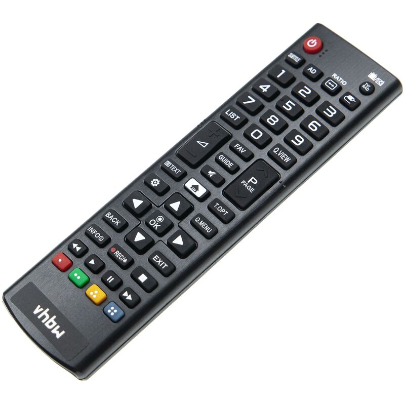 Vhbw Replacement Remote Control Compatible With Lg 32lh512u, 32lh513u, 32lh515b, 32lh516a, 32lh510b, 32lh511t, 32lh512a Tv, Television