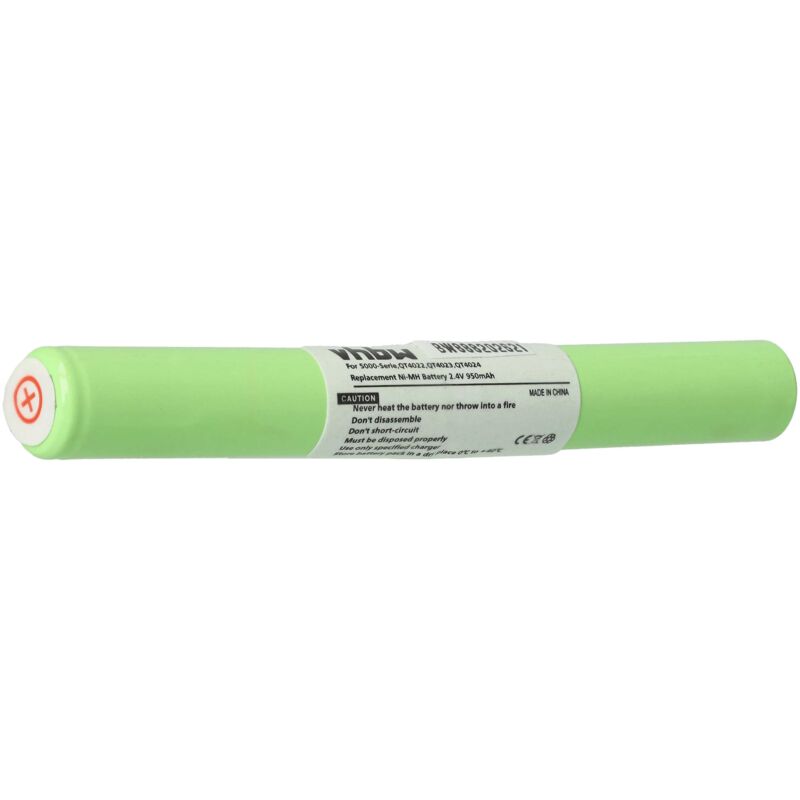vhbw Battery compatible with Philips QT4024, QT4032, QT4022/32 Series 5000, QT4023, QT4020 Electric Razor (950 mAh, 2.4 V, NiMH)