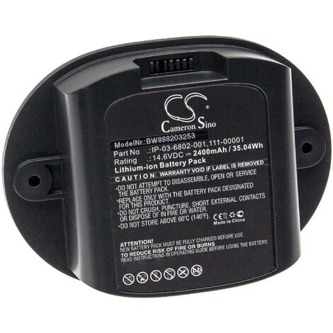 vhbw Replacement Battery compatible with Sonos Move, MOVE1US1 Speakers (2400mAh, 14.6V, Li-Ion)