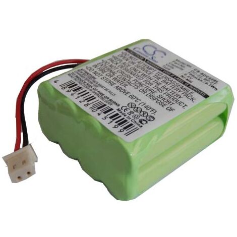 vhbw Replacement Battery compatible with Sportdog 2002B Transmitter, 2002NCP Transmitter Dog Collar Trainer (700mAh, 9.6V, NiMH)