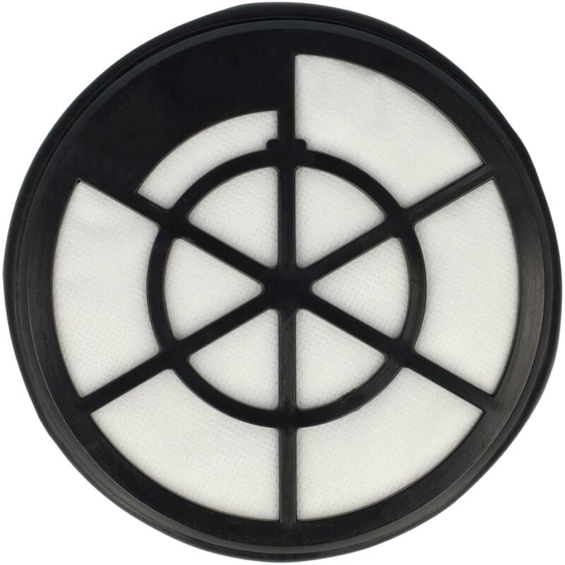 Vhbw - Replacement Filter compatible with Bosch BGS05A225/02, BGS05A225/03, BGS05AAA1/02 Vacuum Cleaner - Exhaust Post-Motor Filter Black White