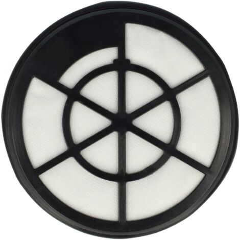 vhbw Replacement Filter compatible with Currys Essentials C700VC18 Vacuum Cleaner - Exhaust Filter Black White