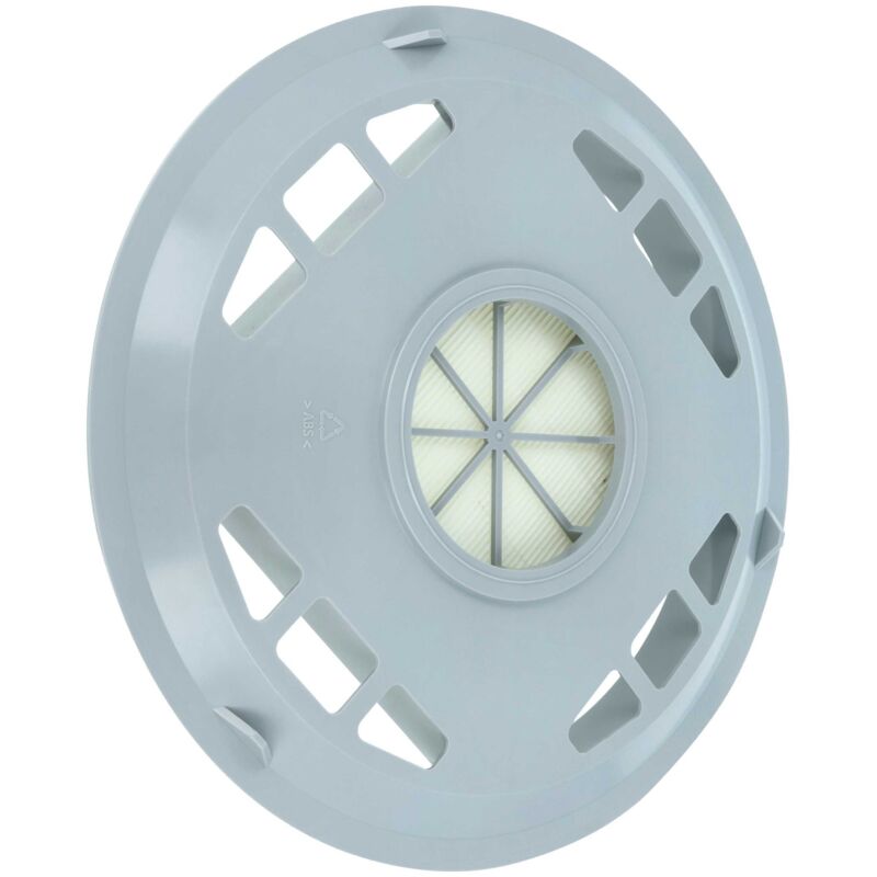 vhbw Replacement Filter compatible with Nilfisk-Alto UZ 932, UZ 934 Terrier/Cubic, UZ 964 Vacuum Cleaner - Exhaust Filter (EPA) Grey White