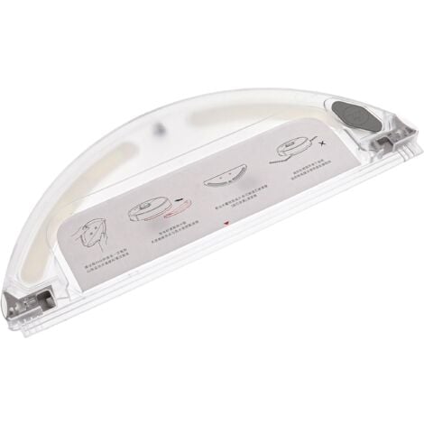 vhbw Réservoir d'eau compatible avec Xiaomi Roborock S51, S55, S50 aspirateur robot - Bac à eau 150 ml transparent