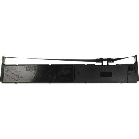 vhbw Ribbon Cartridge Replacement for Epson C13S015384 for Dot Matrix, Receipt Printer - Black Ink Ribbon