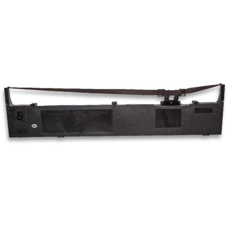 vhbw Ribbon Cartridge Replacement for Epson S015086, C13S015086 for Dot Matrix, Receipt Printer - Black Ink Ribbon